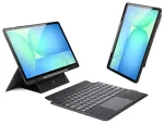 Dux Ducis DK Series tahvelarvuti &uuml;mbris klaviatuuriga Galaxy Tab S10 FE+ must