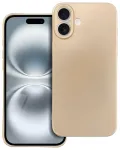 Metallic telefoni &uuml;mbris iPhone 16 Plus kuldne