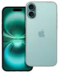 Clear 2 mm telefoni &uuml;mbris iPhone 16 Plus l&auml;bipaistev