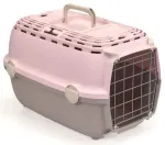 Transpordipuur Horizon 1 metalluksega 48x32x30cm roosa/hall