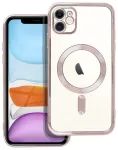 Electro Mag Cover telefoni &uuml;mbris MagSafe toega iPhone 11 roosa