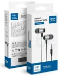 Juhtmega k&otilde;rvaklapid Jack 3,5 mm Blue Star M09 1,2 m mustad