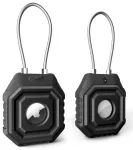 TECH-PROTECT KEVLAR SEAL APPLE AIRTAG 1 / 2 BLACK