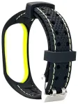 Beline Sport nutikella rihm Xiaomi Mi Band 3/4 jaoks | silikoonist | must/roheline