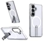 Hybrid Armor X telefoni &uuml;mbris alusega ja MagSafe toega ja Samsung Galaxy A57 l&auml;bipaistev