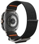 Spigen DuraPro Flex nutikella rihm Samsung Galaxy Watch Ultra (47 mm) jaoks | nailonist | must