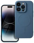 Silicone Mag Cover telefoni &uuml;mbris MagSafe toega iPhone 14 Pro sinine