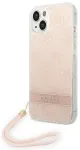 Guess GUOHCP14MH4STP iPhone 14 Plus 6,7" roosa|pink hardcase 4G Print Strap