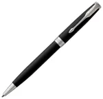 Pastapliiats Parker Sonnet Matte Black CT 0,7mm must