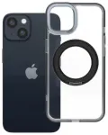 Frame Circle Stand telefoni &uuml;mbris alusega ja MagSafe toega iPhone 14 must