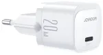 Joyroom JR-TCF02 mini laadija USB C 20W PD, valge