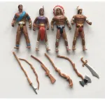 Indiaanlaste figuuride komplekt 4 tk (03553)