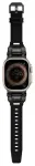 Skinarma Titon nutikella rihm Apple Watch Ultra (49 mm) jaoks | silikoonist | must