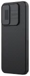 Nillkin CamShield telefoni &uuml;mbris Samsung Galaxy A15 5G (A156) must (kaamera kaitsega)