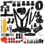Puluz 53 in 1 accessories set for action cameras | GoPro | HERO9 (PULUZ BAG)