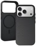 Liavec Carbon Core telefoni &uuml;mbris iPhone 17 Pro Max must