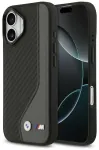 BMW M Carbon Logo telefoni &uuml;mbris MagSafe toega iPhone 17 must hall