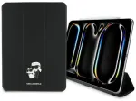 Karl Lagerfeld KLFC11PM24SAKCK iPad Pro   11" 2024 Book Cover czarny|black Saffiano Magnetic Karl &Choupette
