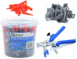 Plaatide loodimiss&uuml;steemi komplekt 300+100tk+tangid Geko