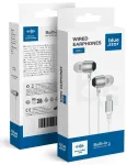 Juhtmega k&otilde;rvaklapid USB C (DAC) Blue Star M09C 1,2 m valged