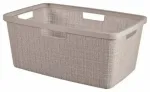 Pesukorv džuut 46L 59x39x26cm beež