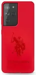 US Polo USHCS21LSLHRTRE S21 Ultra G998 punane|red Silicone On Tone