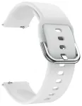 Riff silikoonist rihm-k&auml;ev&otilde;ru Samsung Galaxy Watch jaoks laiusega 20mm Valge