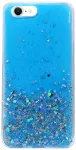 Fusion Glue Glitter telefoni &uuml;mbris iPhone 12 Mini sinine
