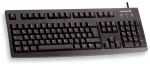 CHERRY G83-6105 G83-6105LUNDE-2 juhtmega klaviatuur, DE paigutus, must