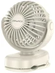 Mini desk fan AWEI F45 with clip 1200mAh white