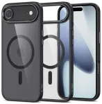 TECH-PROTECT MAGMAT telefoni&uuml;mbris MagSafe toega Apple iPhone 17 Air jaoks, must - l&auml;bipaistev