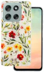 Glow Glam &uuml;mbris Motorola Moto G86 valge