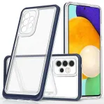 3-in-1 Frame Cover Gel telefoni &uuml;mbris Samsung Galaxy A73 5G (A736) sinine
