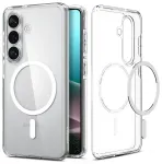Spigen Ultra Hybrid Mag telefoni &uuml;mbris MagSafe toega Samsung Galaxy S26+ (S947) l&auml;bipaistev valge