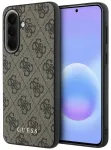 Guess PU 4G Metal Classic Logo telefoni &uuml;mbris Samsung Galaxy A57 (A576) pruun