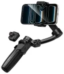 Gimbal with 3-axis stabilization and remote control Hoco K91 black