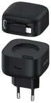 USAMS XMF Series CC209TC01 reisilaadija | 35W | PD, QC, GaN | USB-C | must