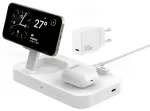 4smarts Trident 2w1 reisilaadija | 30W | USB-C | valge