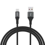 Dudao L3ST andmeside- ja laadimiskaabel | USB-A kuni USB-C | 25W | 1.2m | must