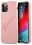 Guess GUHCP12LLSVSPI iPhone 12 Pro Max 6,7" roosa k&otilde;va &uuml;mbris Script Vintage