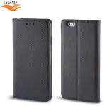 TakeMe Smart Magnetic Fix k&uuml;ljelt avatav klapiga &uuml;mbris ilma kinnituseta Samsung Galaxy A21 (A215) Must