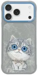 Nimmy Big Eyed Pet 2.0 Cat telefoni&uuml;mbris iPhone 17 Pro jaoks, hall