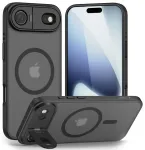 TECH-PROTECT MAGSTAND telefoni&uuml;mbris MagSafe toega Apple iPhone 17 Air jaoks, matt must