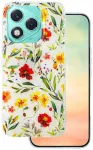 Glow Glam case for Honor 400 lite white
