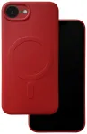 Simple Color Mag telefoni &uuml;mbris MagSafe toega iPhone 16e punane