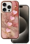 Trend telefoni &uuml;mbris iPhone 15 Pro roosa (disain 6)