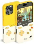 GAMEBABY telefoni &uuml;mbris iPhone 16 Pro Max kollane