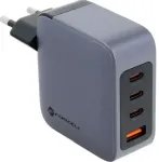 Forcell VT-46 reisilaadija | 100W | PD, QC, GaN | USB-C, USB-A