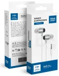 Juhtmega k&otilde;rvaklapid Jack 3,5 mm Blue Star M09 1,2 m valged