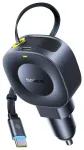 Baseus PrimeTrip VR2 autolaadija | 45W | USB-C kaabliga komplektis | must